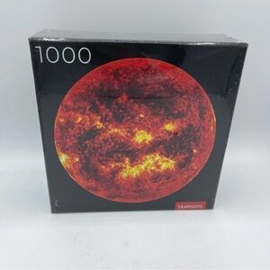 Blue Kazoo Sun Jigsaw Puzzle 1000 Piece Large Round Art Puzzle New Sealed